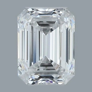 Emerald diamond — real photo