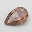 1.28 Ct. Fancy Light Brown Pear Lab Grown Diamond