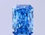 4.07 Ct. Fancy Vivid  Blue Radiant Lab Grown Diamond