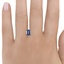 7.7x6mm Unheated Violet Emerald Tanzanite, smalladditional view 1