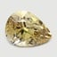 8.6x6.4mm Unheated Bi-Color  Pear   Tanzanite