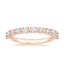 14K Rose Gold Jade Trau Cella Diamond Ring, smalltop view