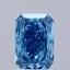 2.02 Ct. Fancy Vivid Blue Radiant Lab Grown Diamond