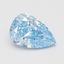 2.09 Ct. Fancy Vivid Blue Pear Lab Grown Diamond