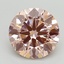 3.00 Ct. Fancy Intense Pink Round Lab Grown Diamond