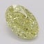 2.53 Ct. Fancy Yellow Oval Diamond