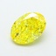 2.58 Ct. Fancy Vivid  Yellow Oval Lab Grown Diamond