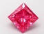 1.33 Ct. Fancy Vivid Pink Princess Lab Grown Diamond