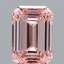 1.48 Ct. Fancy Intense Pink Emerald Lab Grown Diamond