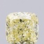 1.05 Ct. Fancy Light  Yellow Cushion Lab Grown Diamond