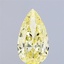 1.50 Ct. Fancy Yellow Pear Lab Grown Diamond