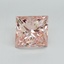 4.53 Ct. Fancy Vivid Pink Princess Lab Grown Diamond