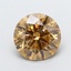 2.36 Ct. Fancy Brown Round Lab Grown Diamond