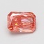 0.80 Ct. Fancy Vivid Pink Radiant Lab Grown Diamond