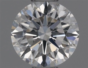 Round diamond — real photo