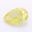 1.03 Ct. Fancy Intense Yellow Pear Lab Grown Diamond