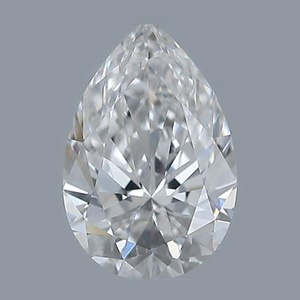 Pear diamond — real photo