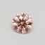 0.59 Ct. Fancy Intense Pink Round Lab Grown Diamond