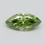 1.19 Ct. Fancy Vivid Green Marquise Lab Grown Diamond