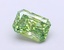 1.02 Ct. Fancy Vivid  Green Radiant Lab Grown Diamond