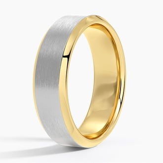 Emery 6.5mm Wedding Ring in 18K Yellow Gold