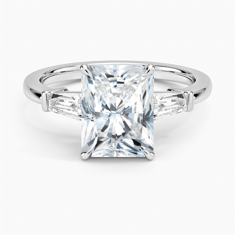 Symphony Three Stone Diamond Ring - Brilliant Earth