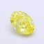 1.14 Ct. Fancy Vivid  Yellow Oval Lab Grown Diamond