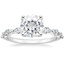 18K White Gold Joelle Diamond Ring (1/3 ct. tw.), smalltop view