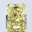 2.06 Ct. Fancy Vivid Yellow Radiant Lab Grown Diamond