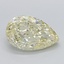 1.26 Ct. Fancy  Yellow Pear Lab Grown Diamond