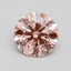 1.50 Ct. Fancy Intense Pink Round Lab Grown Diamond