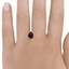 8.5x6.7mm Unheated Red Modified Pear Garnet, smalladditional view 1