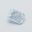 1.02 Ct. Fancy Intense  Blue Radiant Lab Grown Diamond