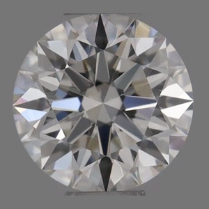 Round diamond — real photo