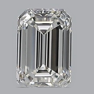 Emerald diamond — real photo