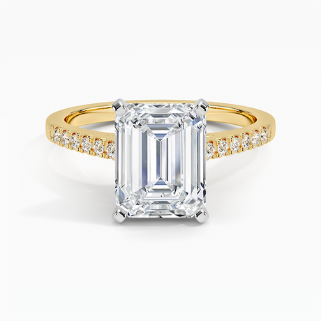 18K Yellow Gold Sonora Diamond Ring