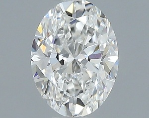 Oval diamond — real photo