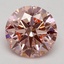 2.40 Ct. Fancy Intense Pink Round Lab Grown Diamond