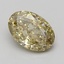 3.05 Ct. Fancy Intense Yellow Oval Lab Grown Diamond