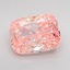2.21 Ct. Fancy Intense Pink Cushion Lab Grown Diamond