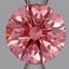 1.08 Ct. Fancy Vivid Pink Round Lab Grown Diamond