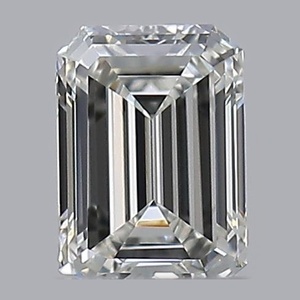 Emerald diamond — real photo