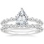 Platinum Marseille Diamond Bridal Set (1/2 ct. tw.)