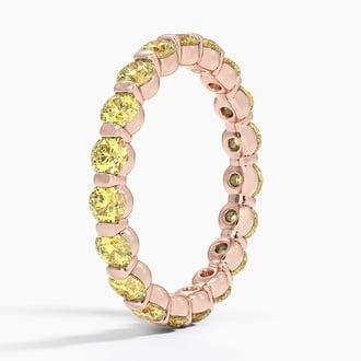 Eternity Yellow Lab Diamond Ring (2 ct. tw.)