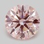 1.82 Ct. Fancy Pink Round Lab Grown Diamond