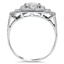 The Cosette Ring, smallside view