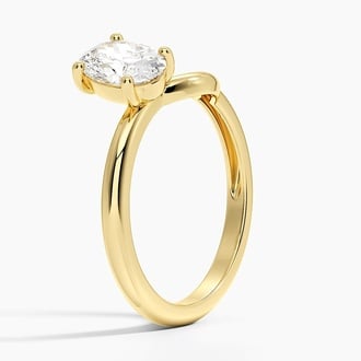 Oval Lab Diamond Duo Stacking Ring (1 ct. tw.)
