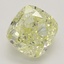 2.03 Ct. Fancy Yellow Cushion Diamond