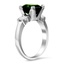 The Arlow Ring, smalltop view on a hand
