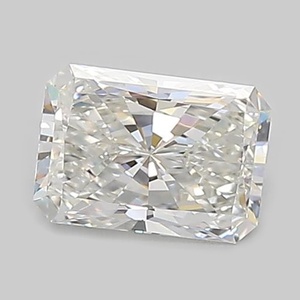 Radiant diamond — real photo